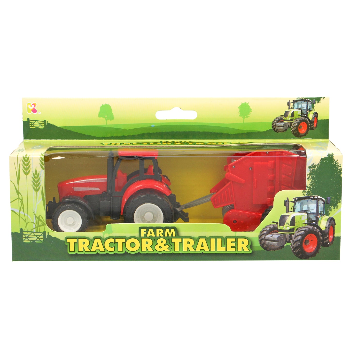 FM80 Freewheel Plastic Tractor & Trailer