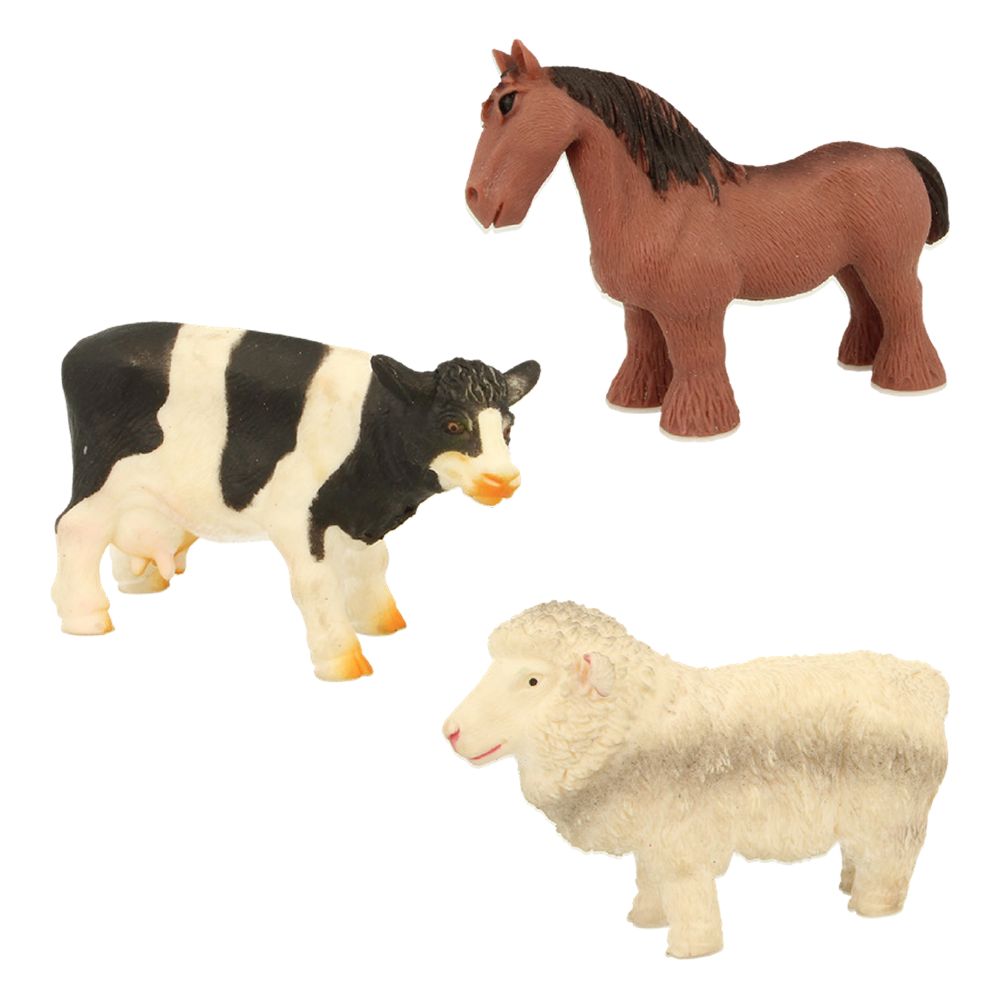 CR193 Cute Squidgy Farm Animals