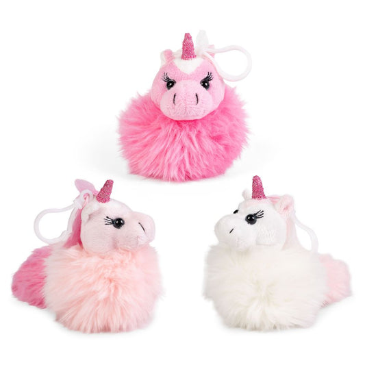 AN08UT LITTLE Clips Pom Pom Unicorn