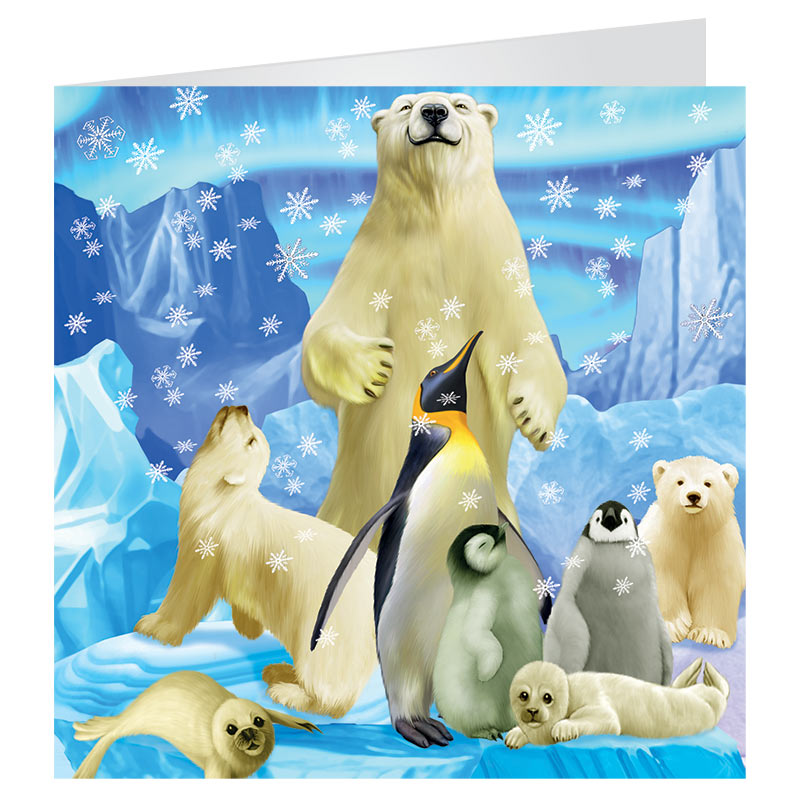 3D LiveLife Greetings Cards - Polar Pleasure