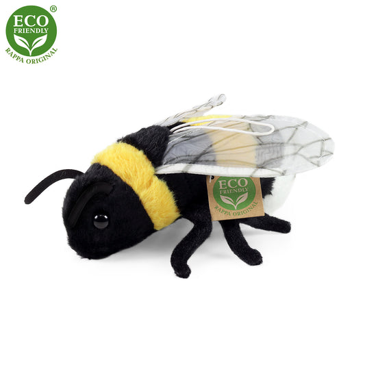 Plush bee 18 cm FOREST ANIMALS DISPLAY