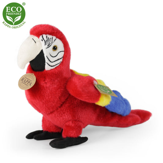 Plush red Macaw 24 cm