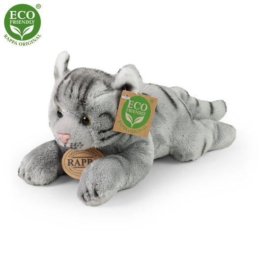 Plush grey cat 18 cm CATS AND DOGS DISPLAY