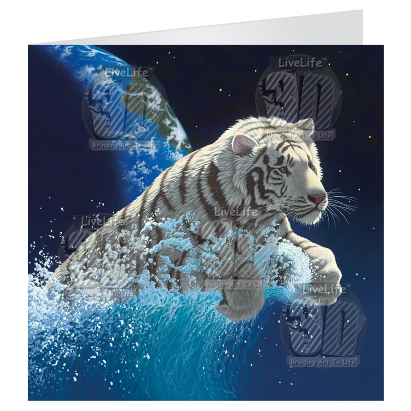 3D LiveLife Greetings Cards - Leap Of Creation