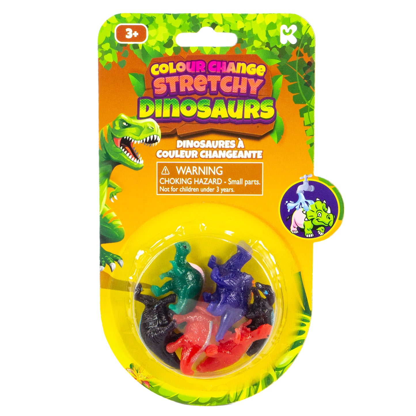 CR218 Colour Change Stretchy Dinosaurs