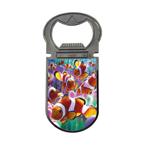 3D LiveLife Magnetic Bottle Openers - Clown Fish