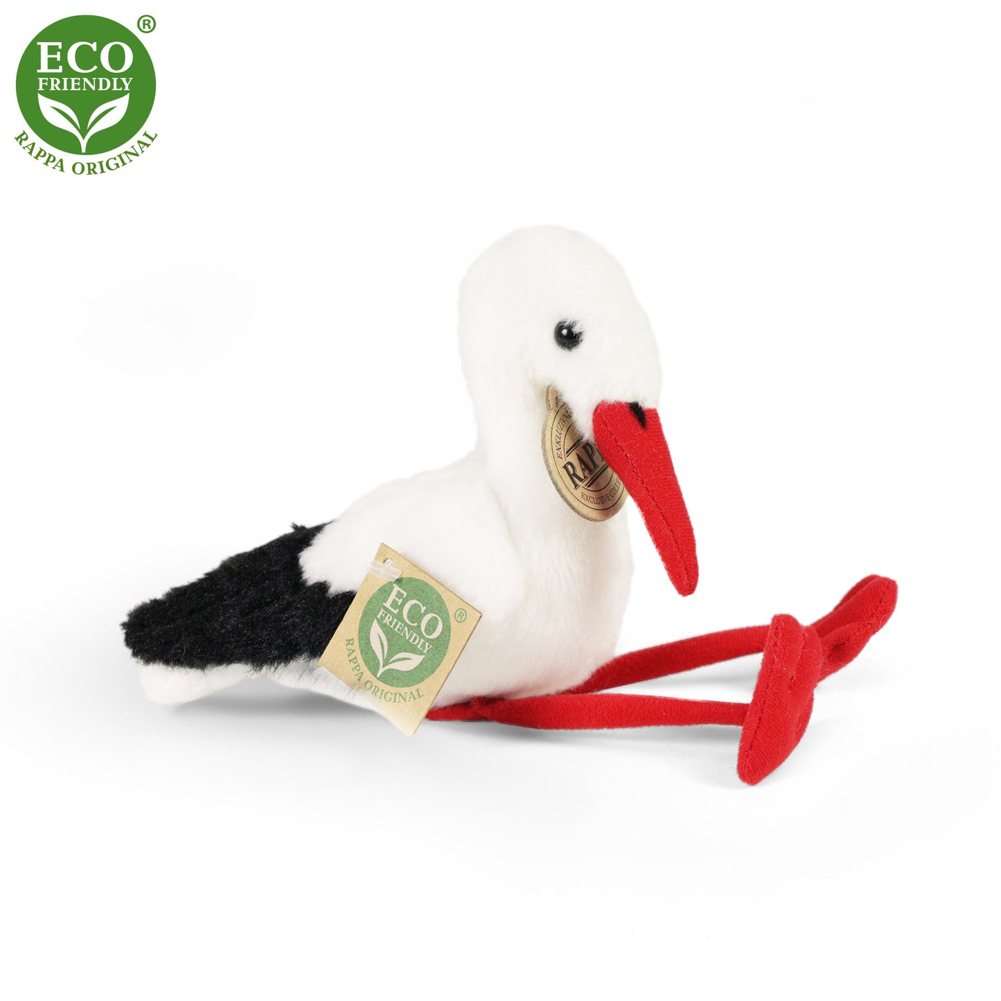 Plush stork 15 cm