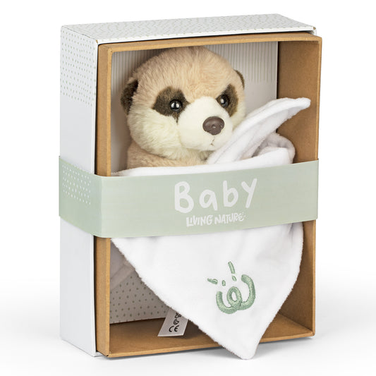 AN769 Baby Meerkat with Blanket 17cm