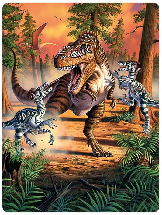 3D LiveLife Postcards - Dino Battle