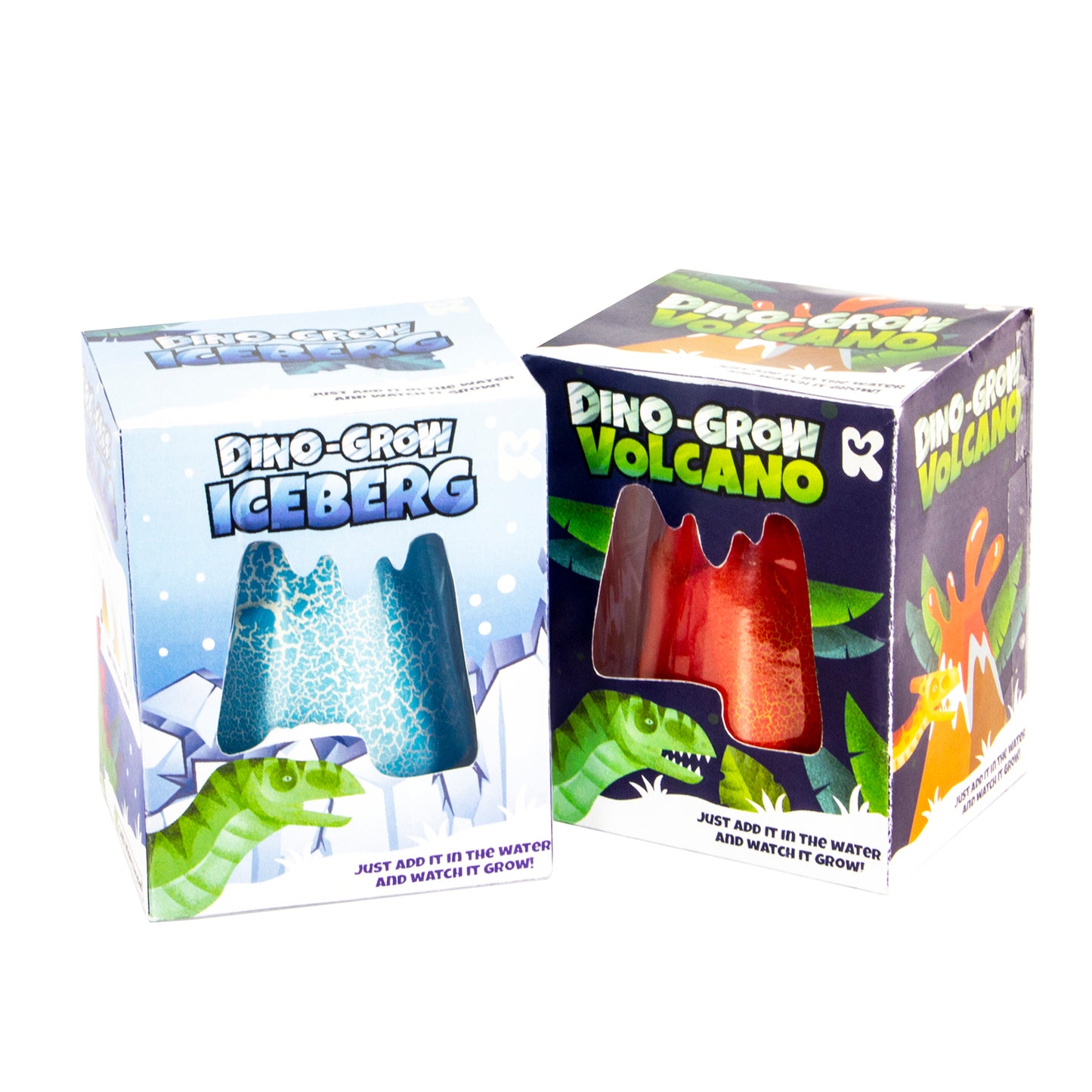 NV593 Dino Grow Volcano Iceberg