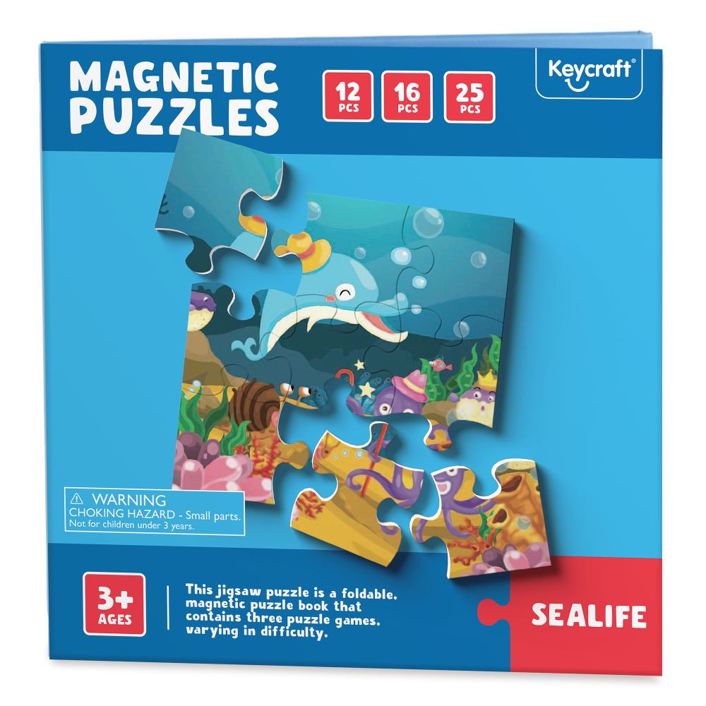 PY166 Ocean Animals Magnetic Puzzle