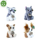 Plush dogs assort 14 cm