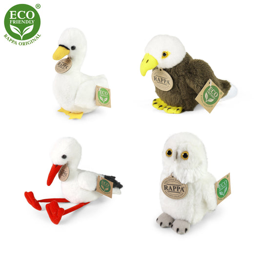 Plush birds assort 15 cm