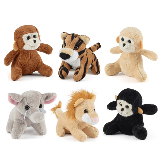 AN05JG Jungle Mini Buddies Assorted 9cm