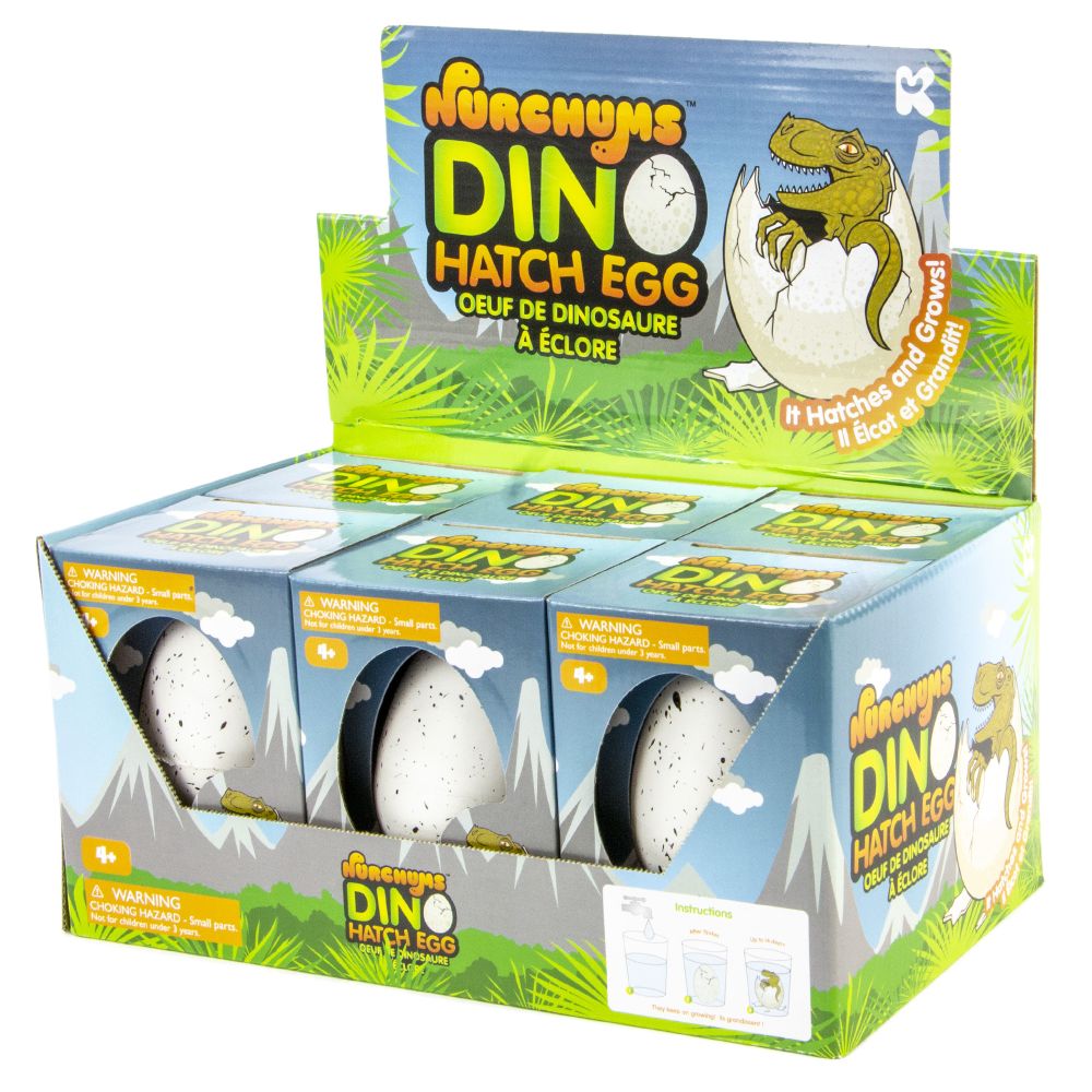 NV112 NURCHUMS Large Dino Hatching Eggs