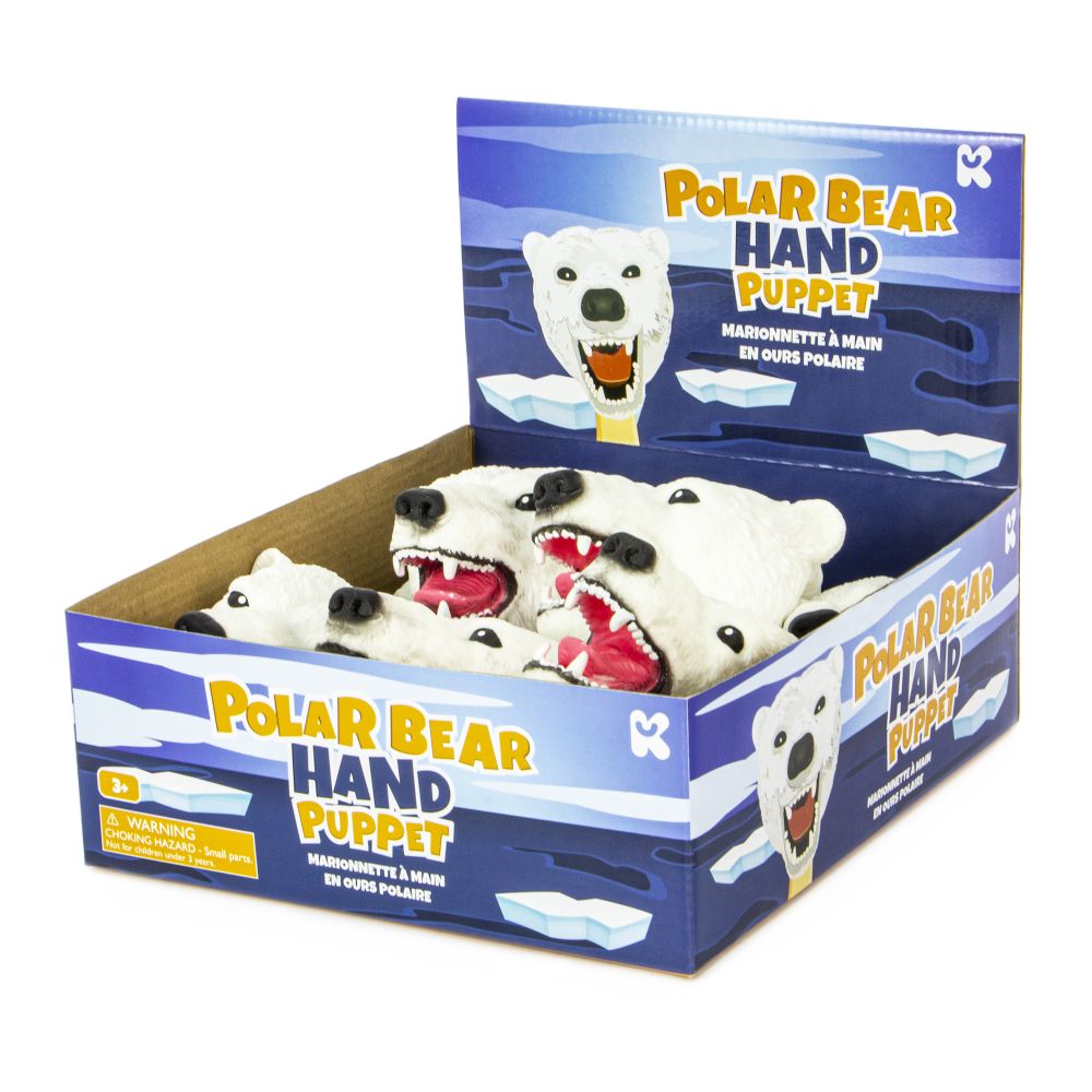 CR216 Polar Bear Hand Puppet