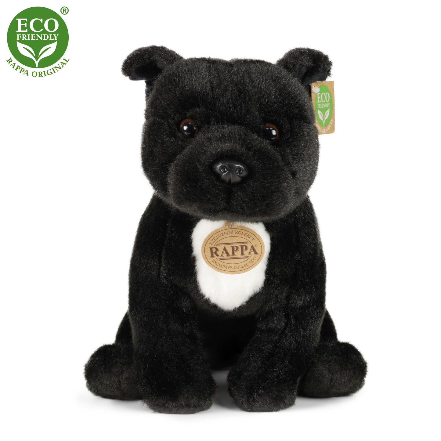 Plush black Stafford 30 cm