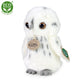 Plush white owl 18 cm FOREST ANIMALS DISPLAY