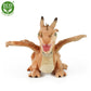 Plush brown dragon 40 cm