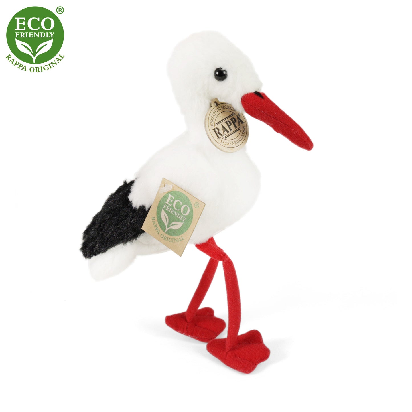 Plush stork 15 cm