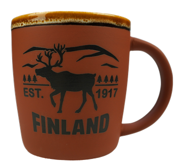 Rustiikkimuki Finland Punainen FIN