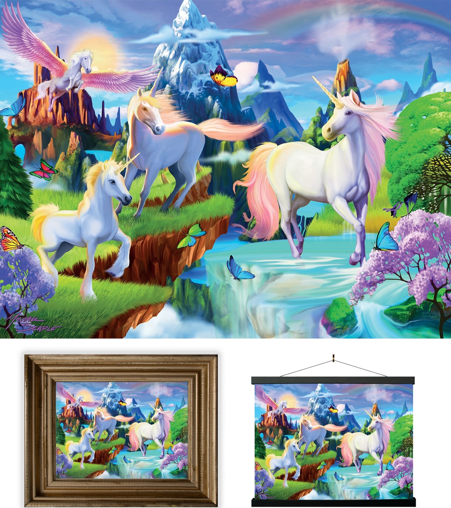 3D LiveLife Pictures - Unicorn Bliss