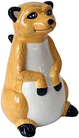 Crockery Critters Money Box - Meerkat