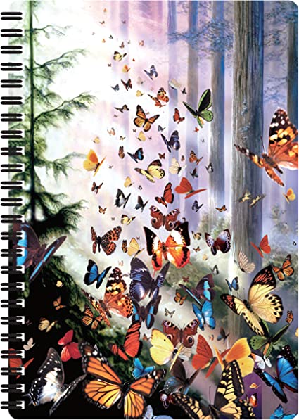 3D LiveLife Notebooks - Butterfly Woods