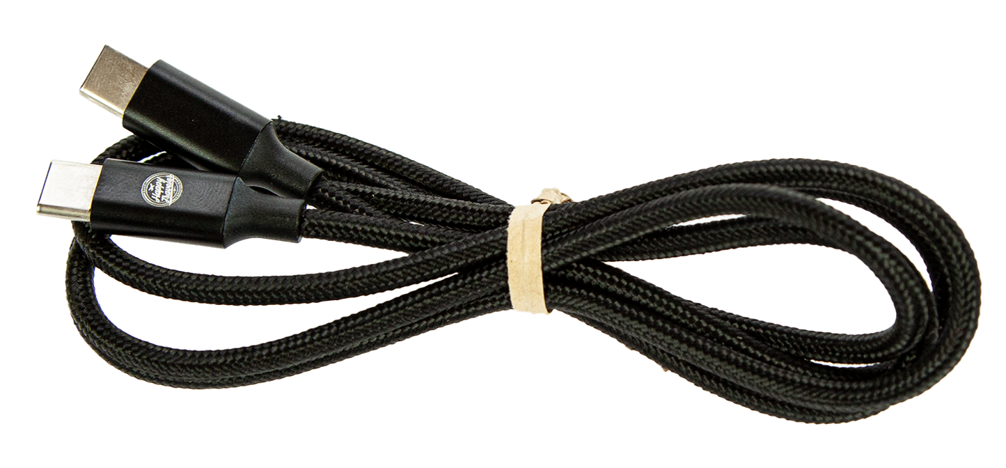 USB-C to USB-C Nylon Latauskaapeli 1,5m