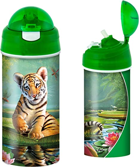 3D LiveLife Drinking Bottles - Tiger Lily