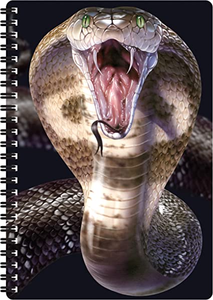 3D LiveLife Notebooks - Cobra