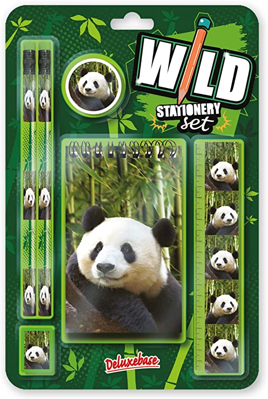 Wild Stationery Set- Panda