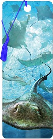 3D LiveLife Bookmarks - Sting Rays