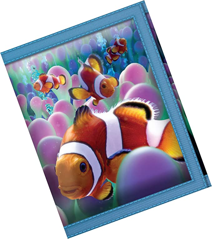 3D LiveLife Wallets - Clown Fish