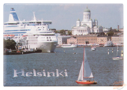 Merellinen Helsinki Kuvamagneetti