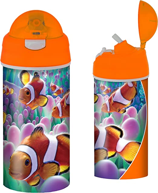 3D LiveLife Drinking Bottles - Clown Fish