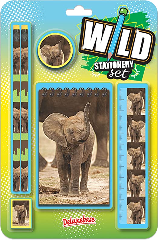 Wild Stationery Sets - Elephant