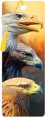 3D LiveLife Bookmarks - Three Eagles