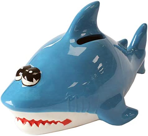 Crockery Critters Money Box - Shark