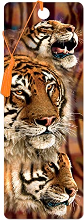 3D LiveLife Bookmarks - Tiger Stripes