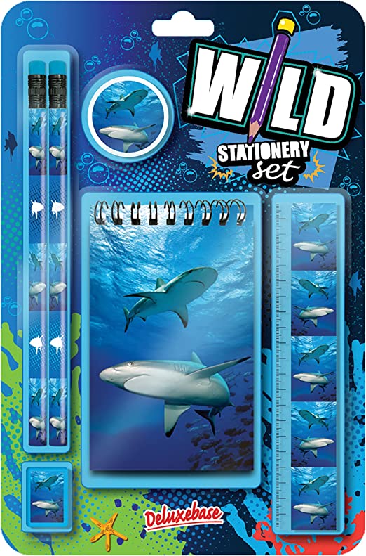 Wild Stationery Set - Shark