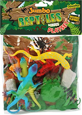 Jumbo Playsets - Reptiles & Frogs