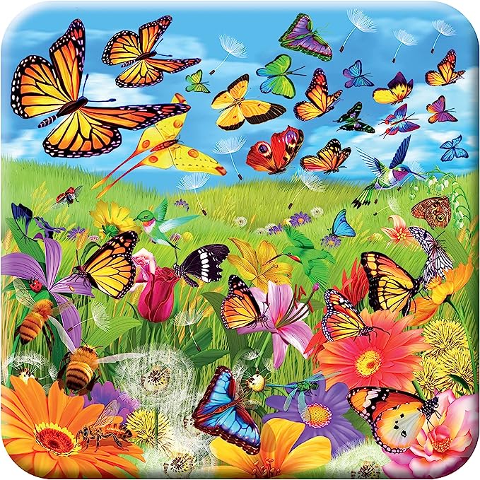 3D LiveLife Coasters - Butter Flutter