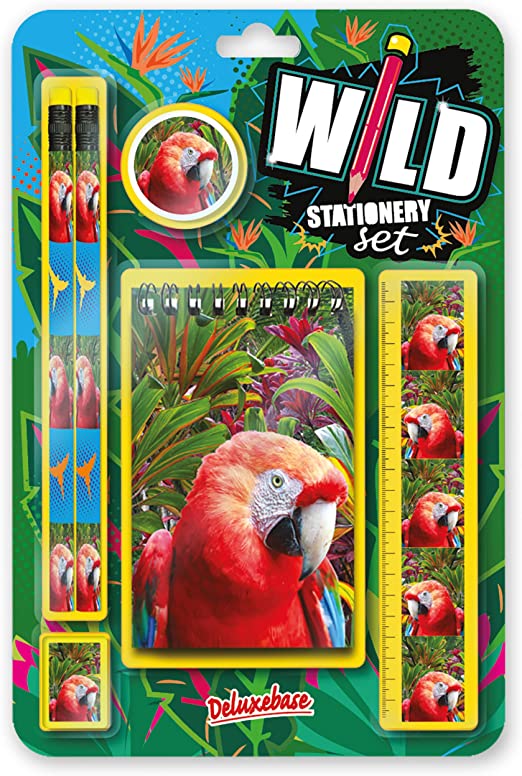 Wild Stationery Set - Parrot