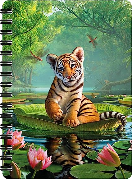 3D LiveLife Jotters - Tiger Lily