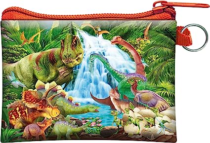 3D LiveLife Coin Purse - Dinosaur Mountain