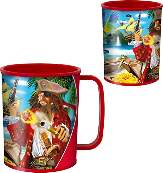 3D LiveLife Cups - Pirate Island