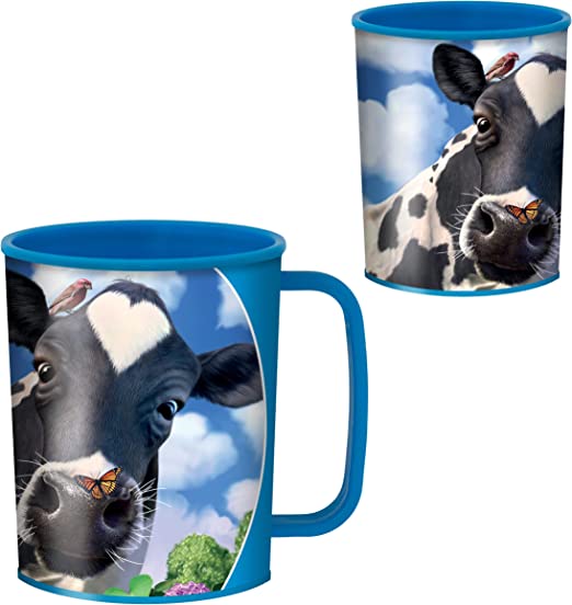 3D LiveLife Cups - Curious Cow