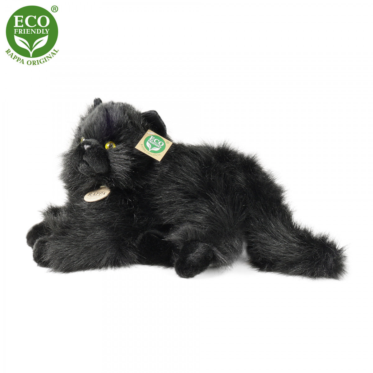 Plush black cat 30 cm