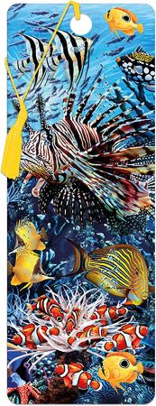 3D LiveLife Bookmarks - Wonders of the Reef